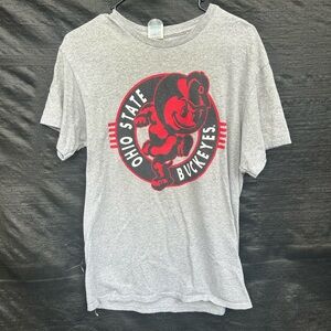 Gray Ohio State Buckeyes T-Shirt